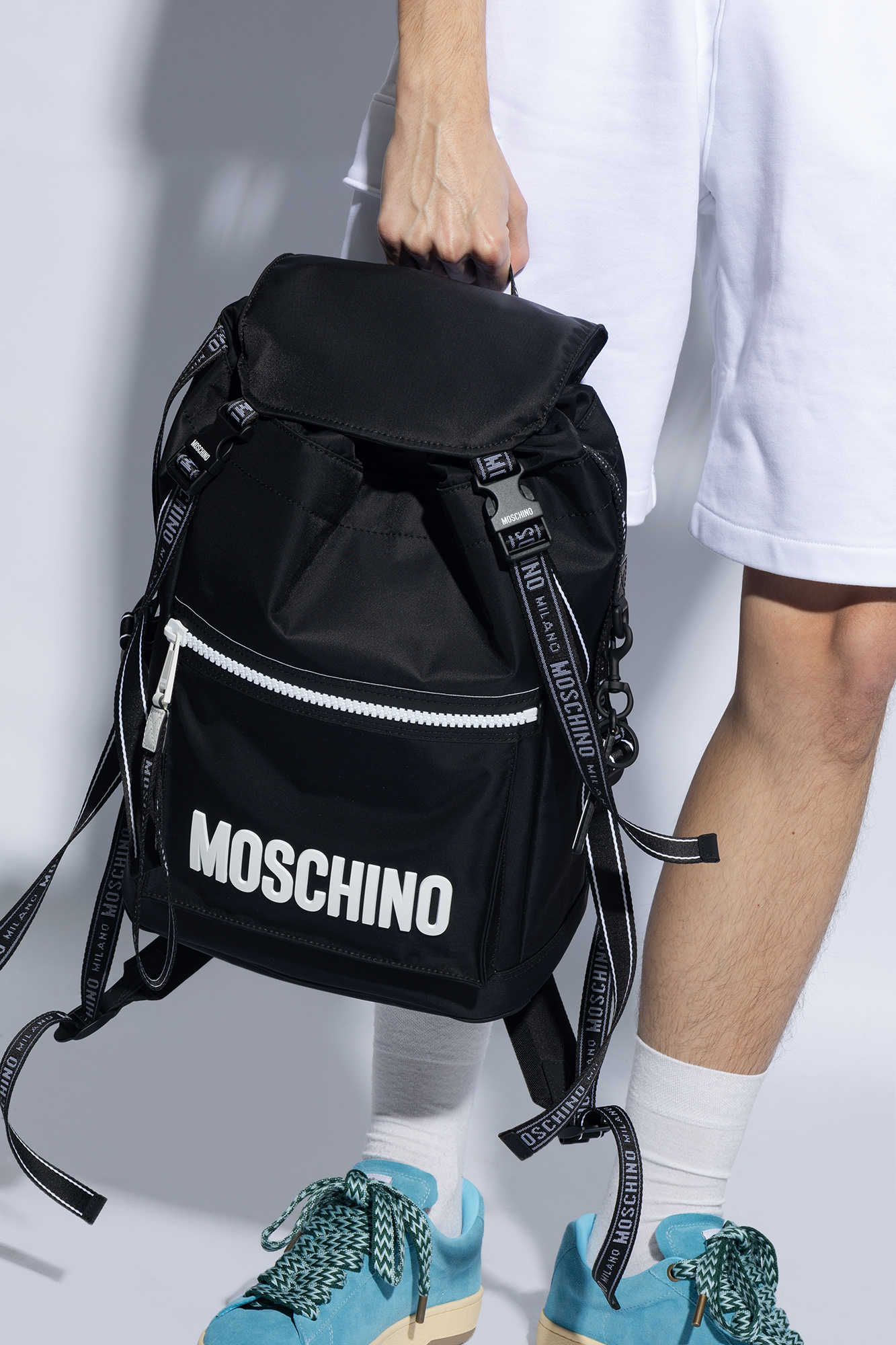 Moschino milano backpack best sale